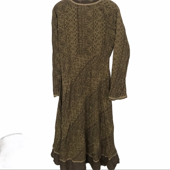 Johnny Was Sz Sm Embroidered Dress - Picture 2 of 7